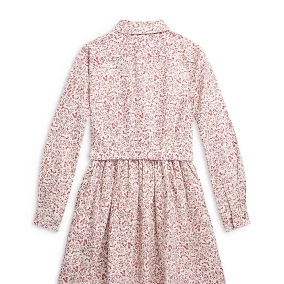 Ralph Lauren Childrenswear
Girl's Francine Printed Oxford Shirtdress 16 - Picture 5 of 10